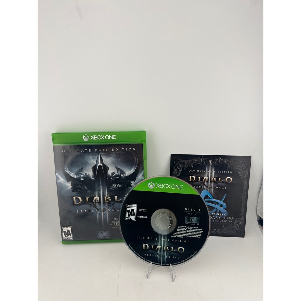 Diablo III Ultimate Evil Edition Xbox One Reaper of Souls Blizzard 047875871847